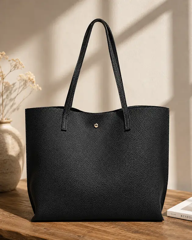 Dreubea Women Soft Faux Leather Tote Shoulder Bag