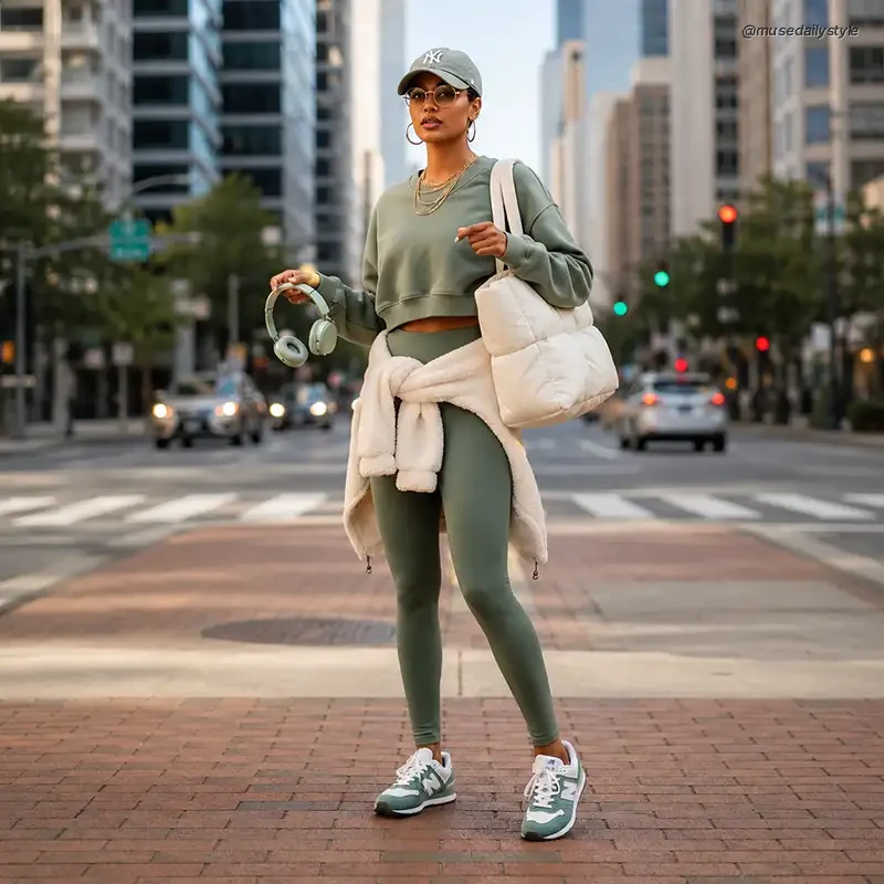How to Style Activewear for Errands, Work and the Gym (One Outfit, Three Ways)